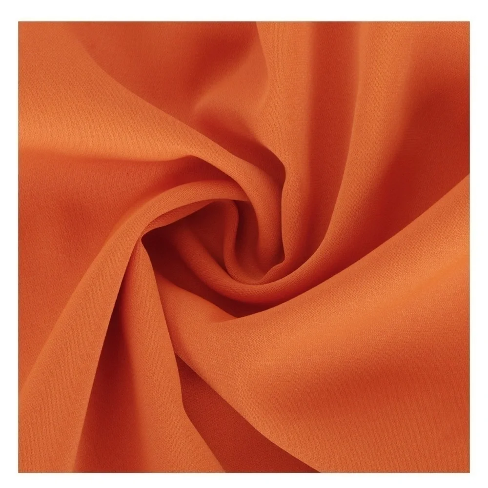 Beautiful puff sleeve orange tie blouse - Picture 4 of 6